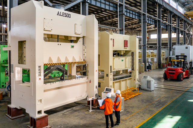 Power Press Customized Color Size Large Stamping Production Line Solution