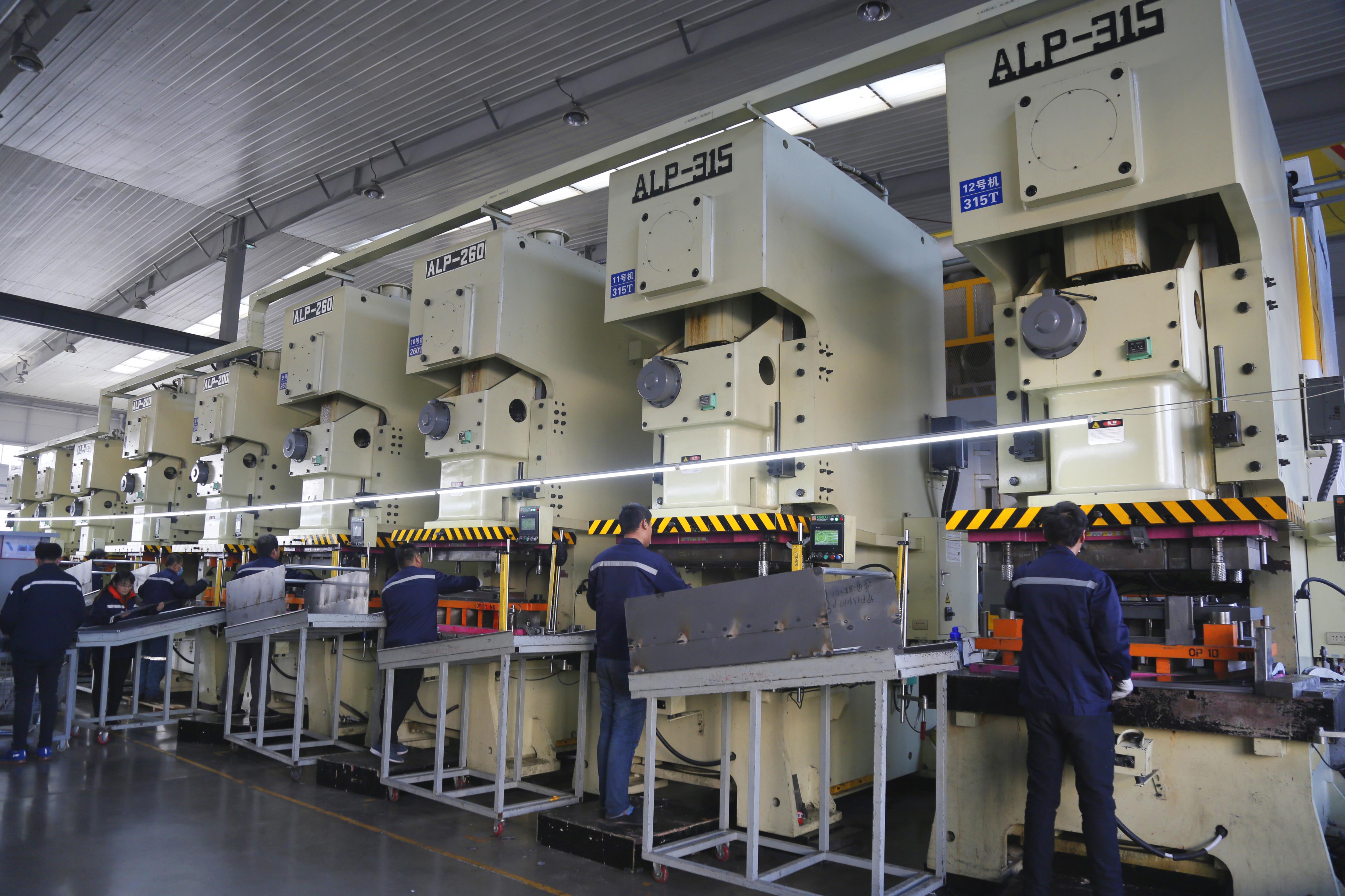 CNC pneumatic sheet metal press punching machine power punch press