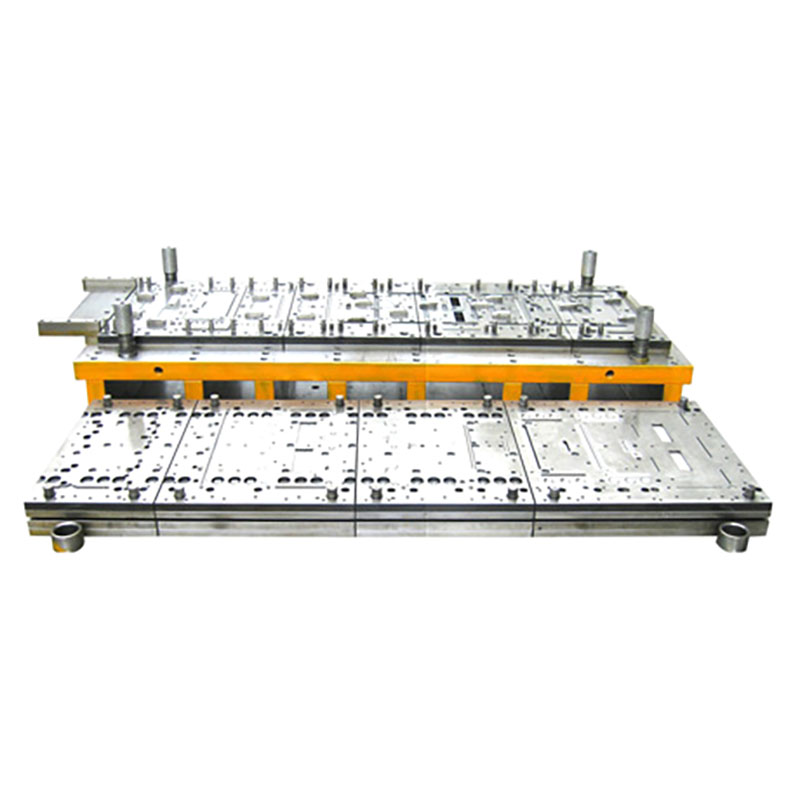 Progressive die design layout and tooling components