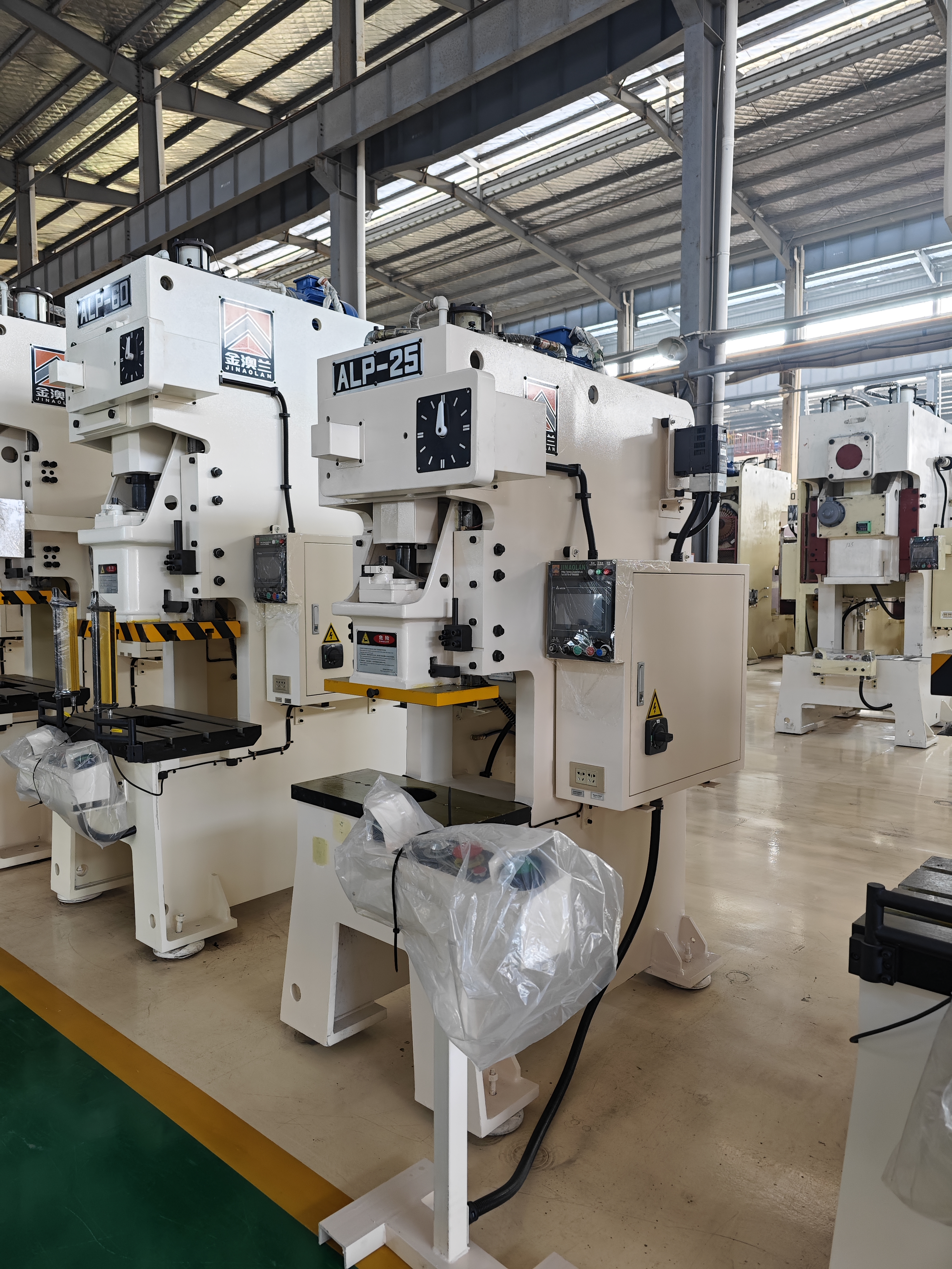 C Frame Power Press structural overview