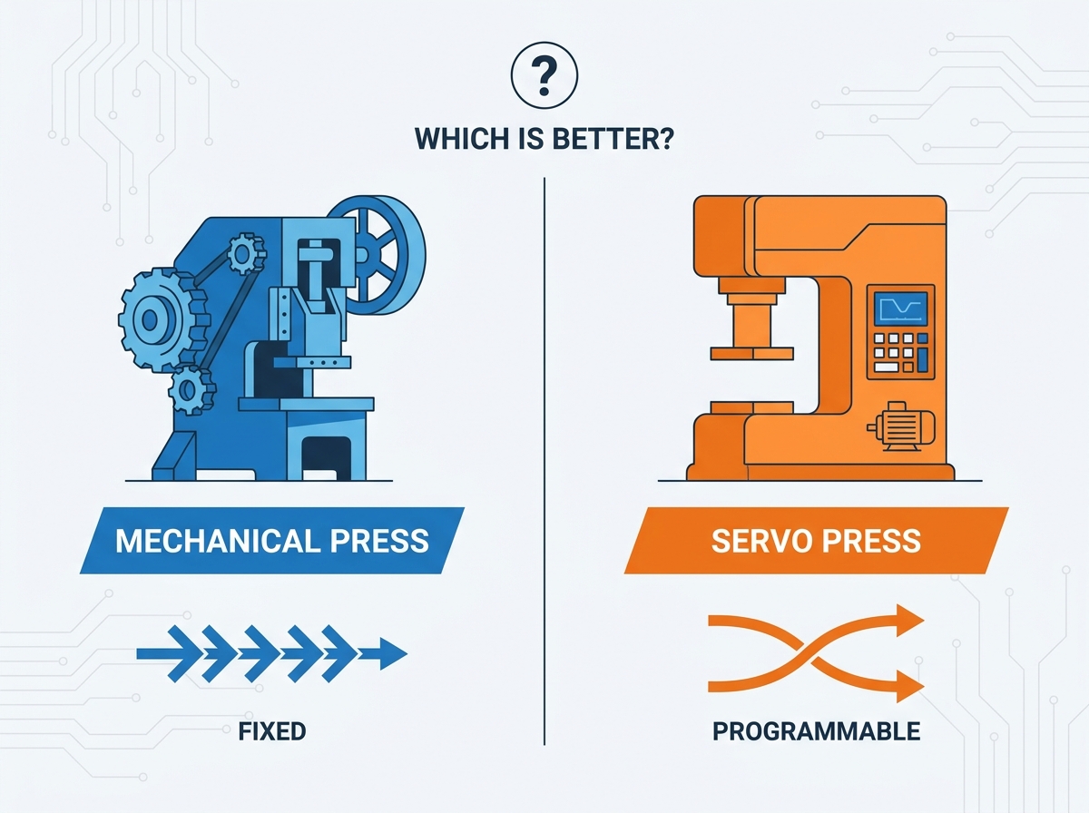Mechanical Press vs Servo Press Comparison