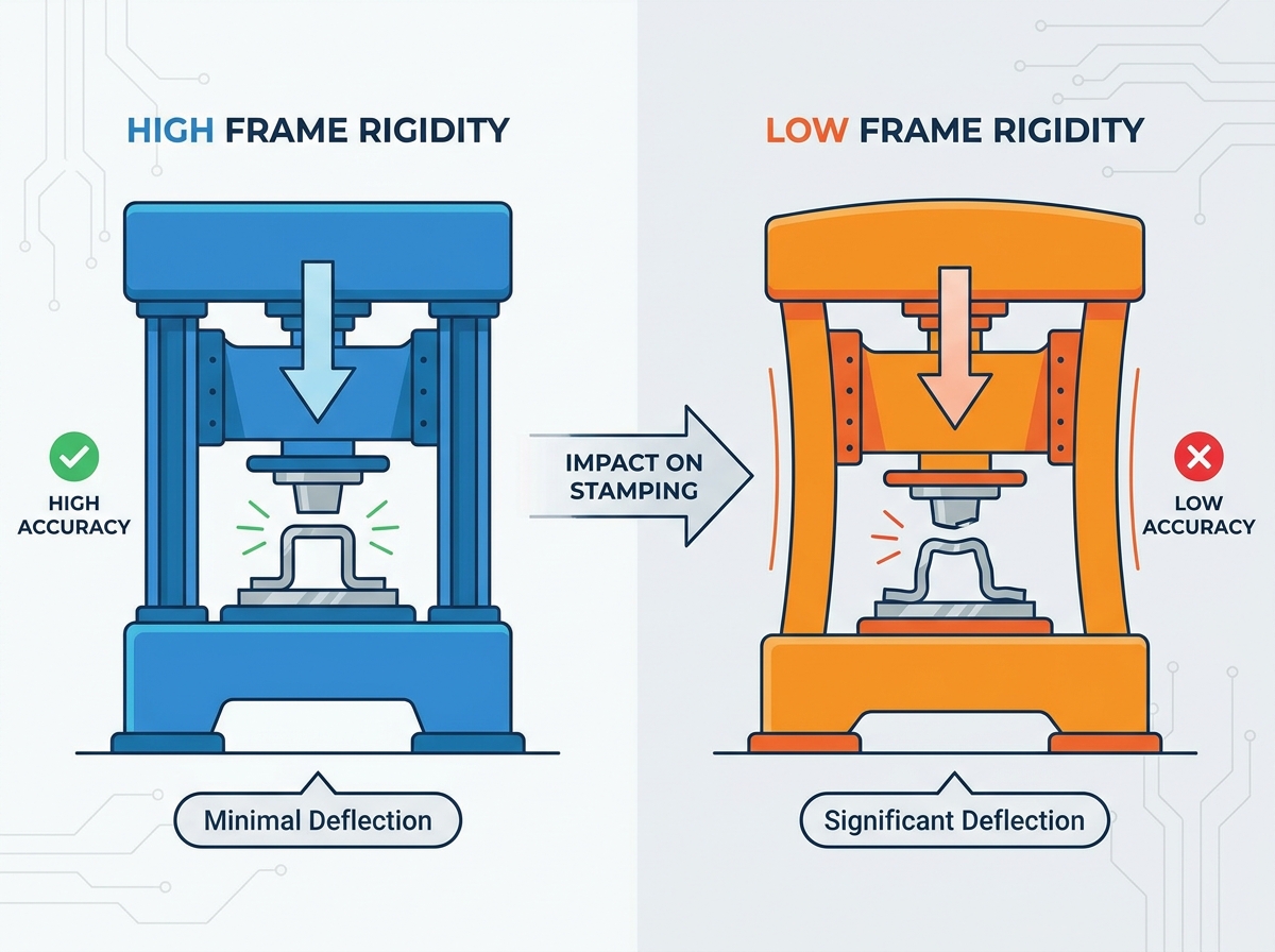 Power Press Frame Rigidity Evaluation